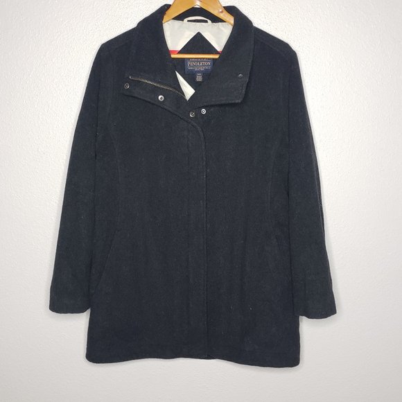 Pendleton Other - Pendleton Wool Hudson Bay Blacker Charcoal Grey Jacket size M(915)